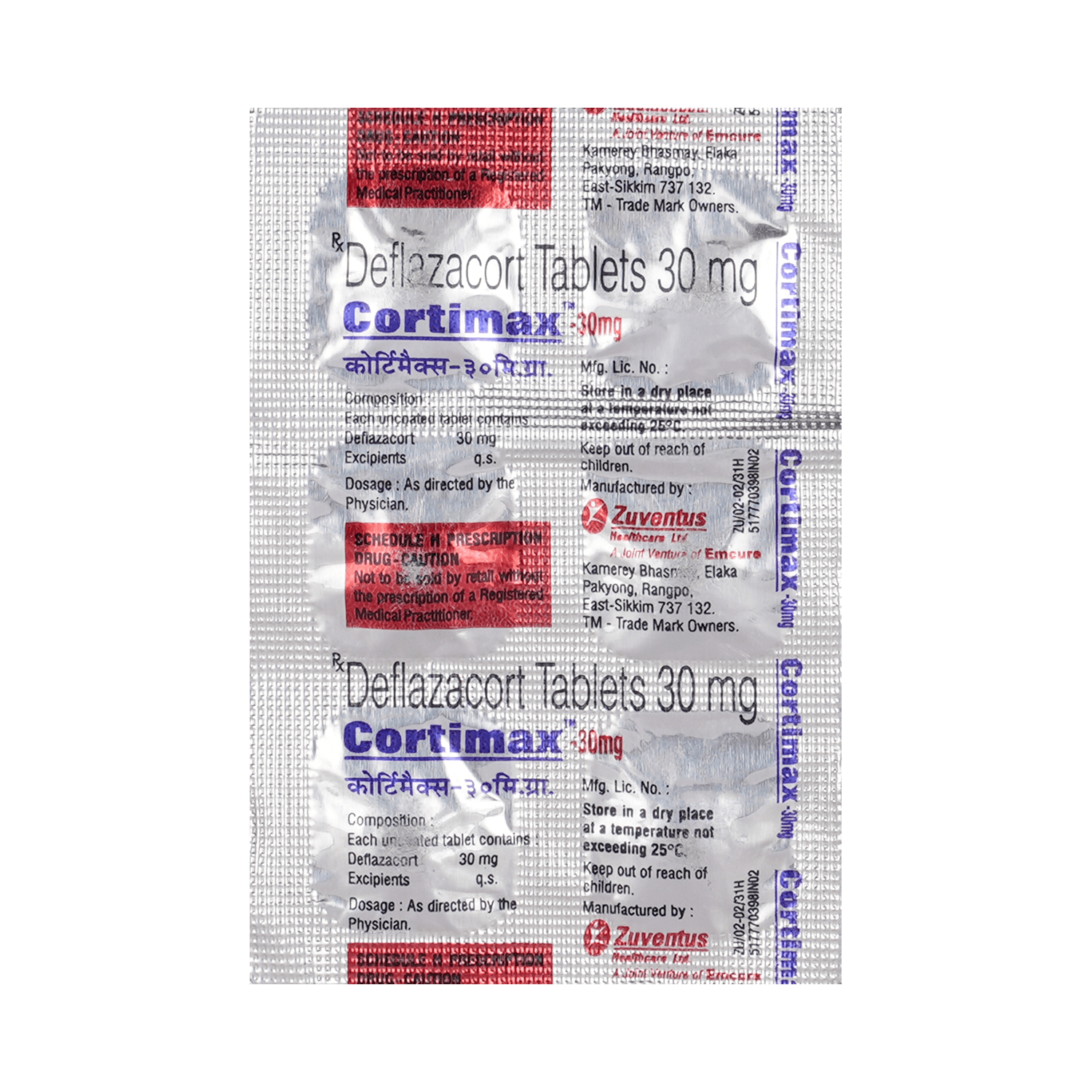 Cortimax 30mg Tablet - Image 3