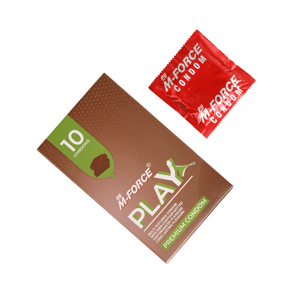PII M-Force Play Condom (10 Each)condon Chocolate - Image 4