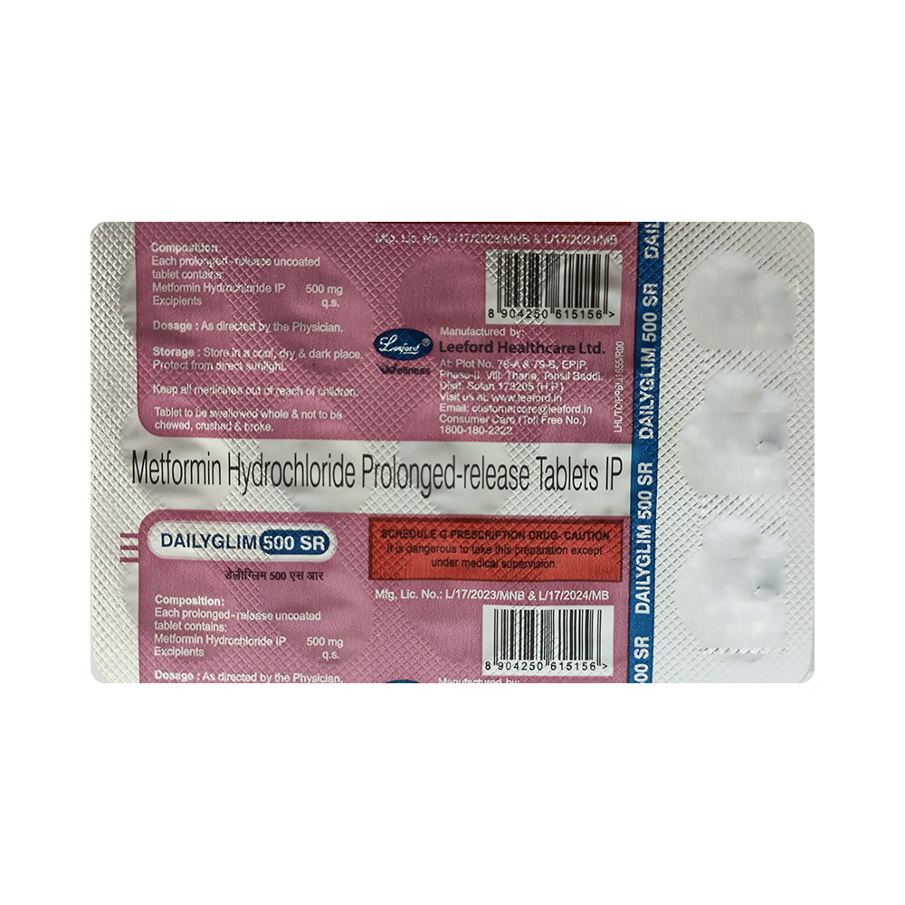 Dailyglim 500 SR Tablet