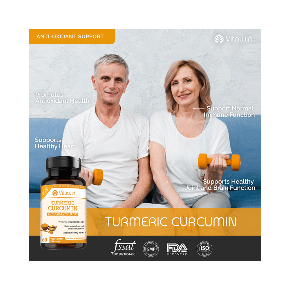 Vitawin Turmeric Curcumin Vegetarian Capsule - Image 5