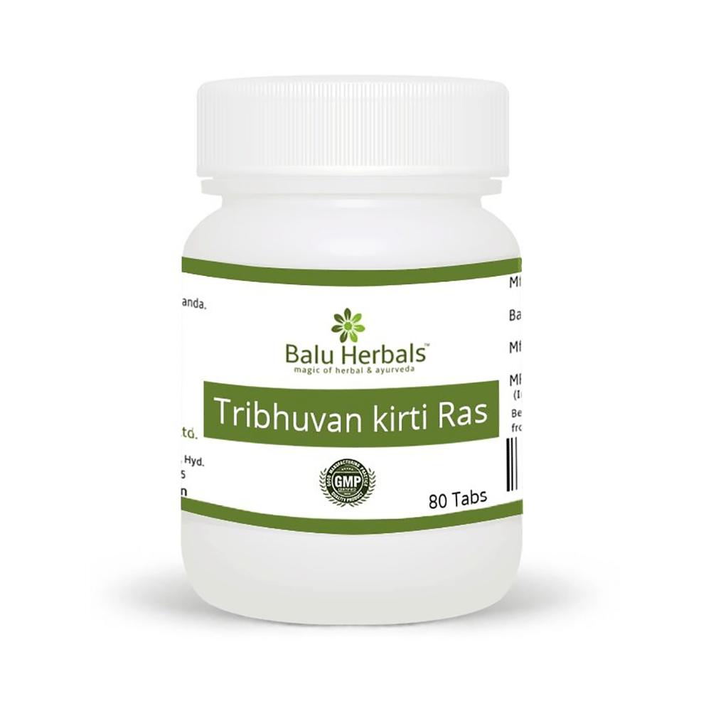 Balu Herbals Tribhuvan Kirti Ras Tablet