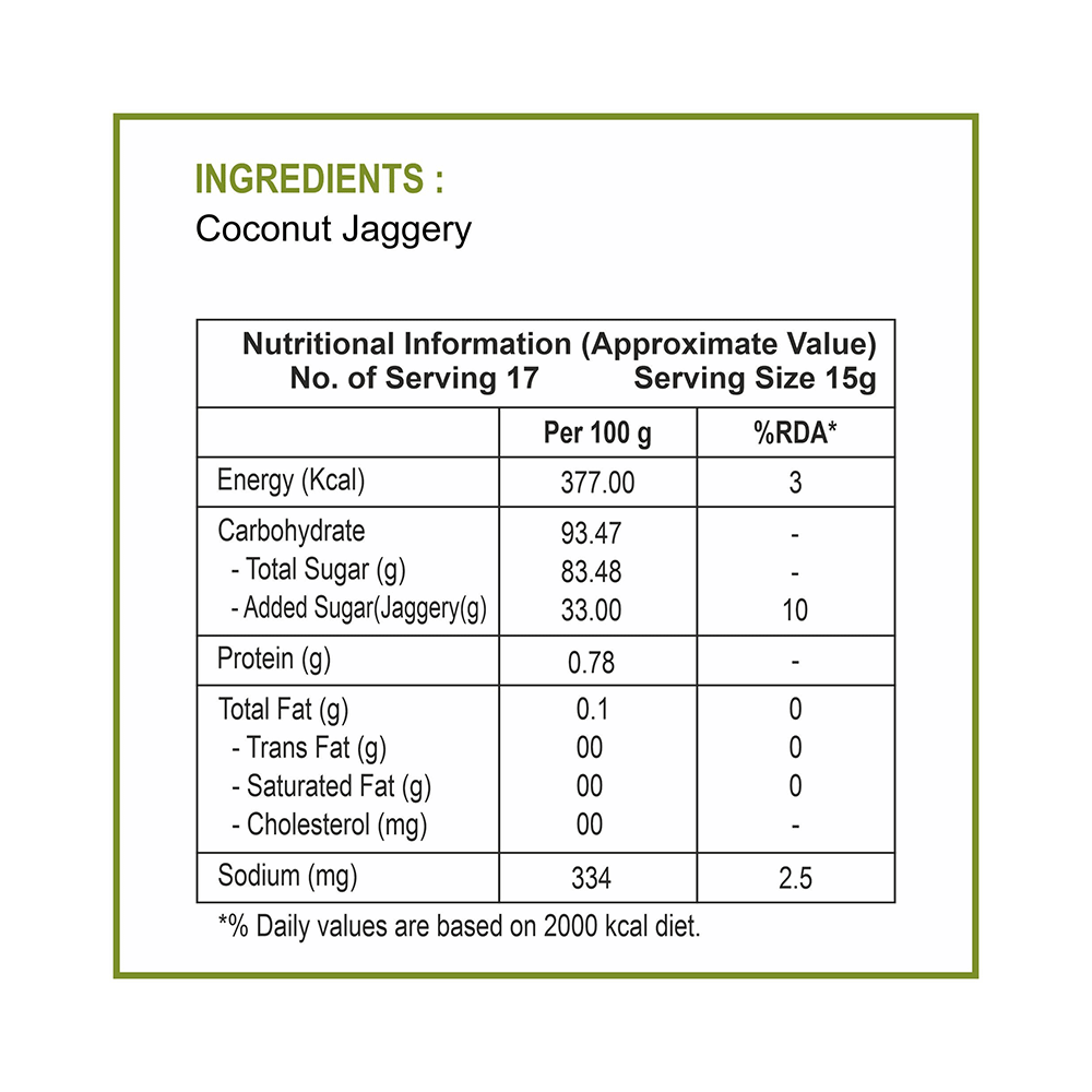 Dhampur Green Coconut Jaggery Powder - Image 3