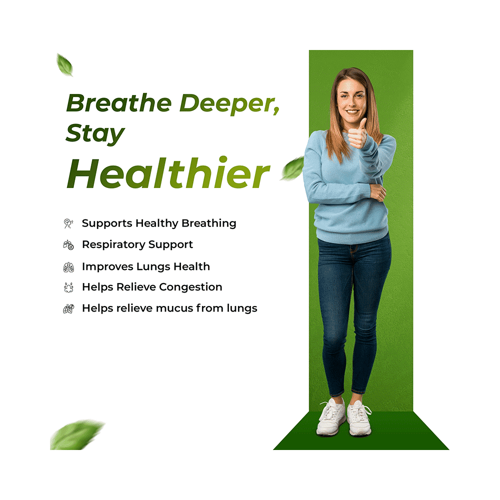 HealthVeda Lung Detox with Vitamin C & Grapeseed Extract Capsule - Image 4