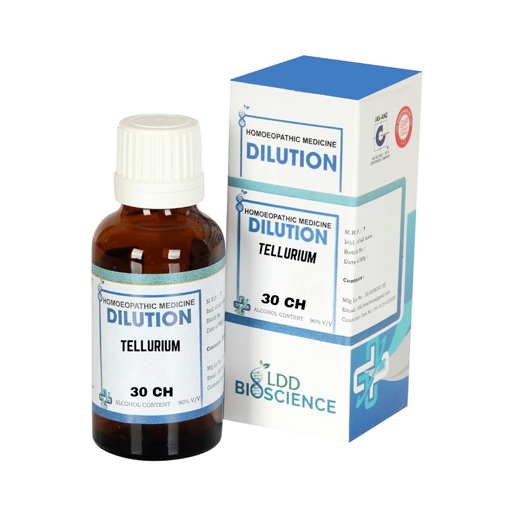 LDD Bioscience Tellurium Dilution 30 CH