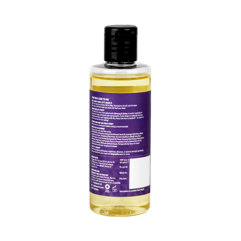Phy Onion Ginseng Hairfall Defense Hair Oil - Image 2
