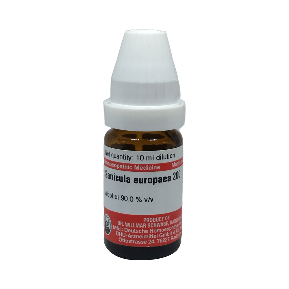Dr Willmar Schwabe Germany Sanicula Europaea Dilution 200
