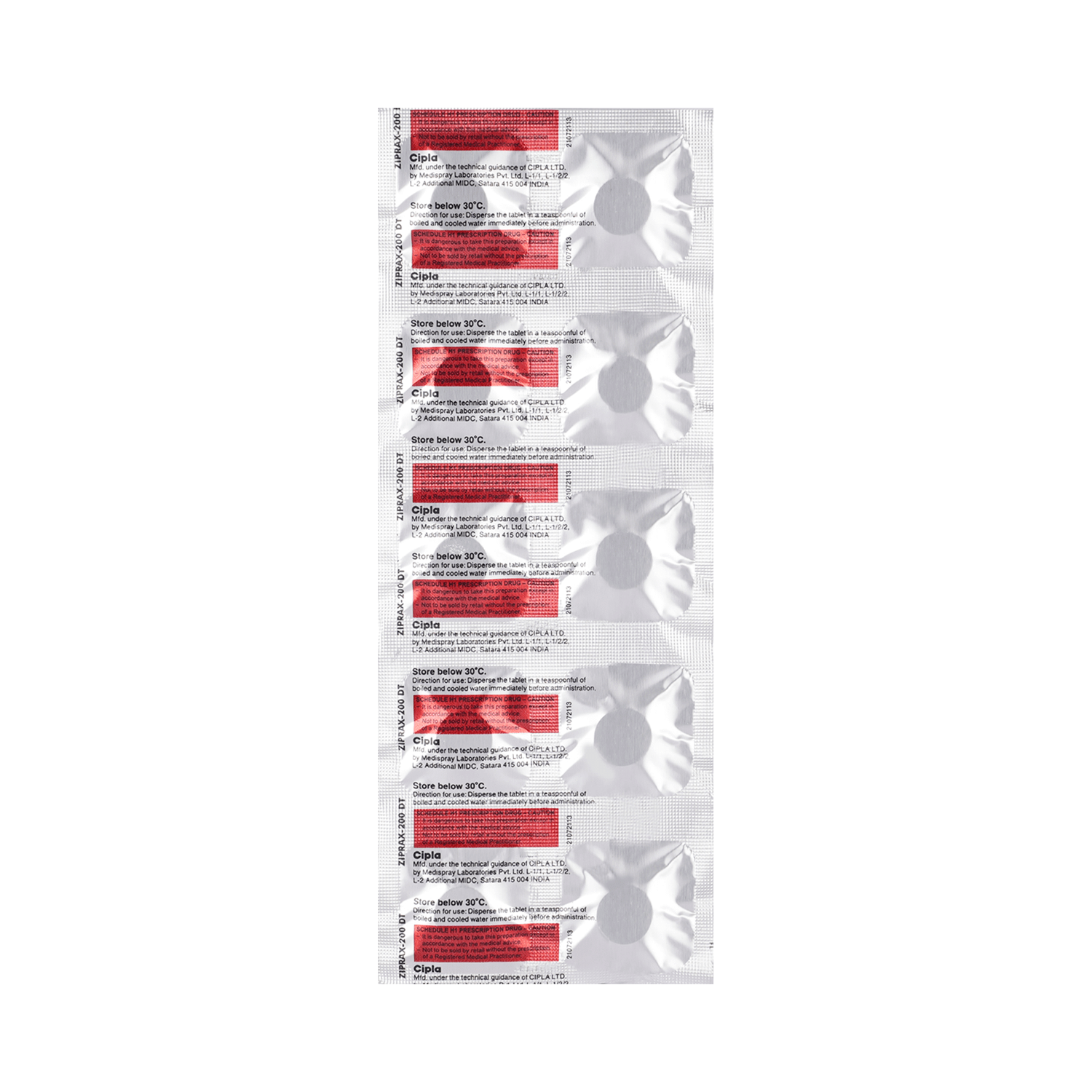 Ziprax 200 DT Tablet - Image 6