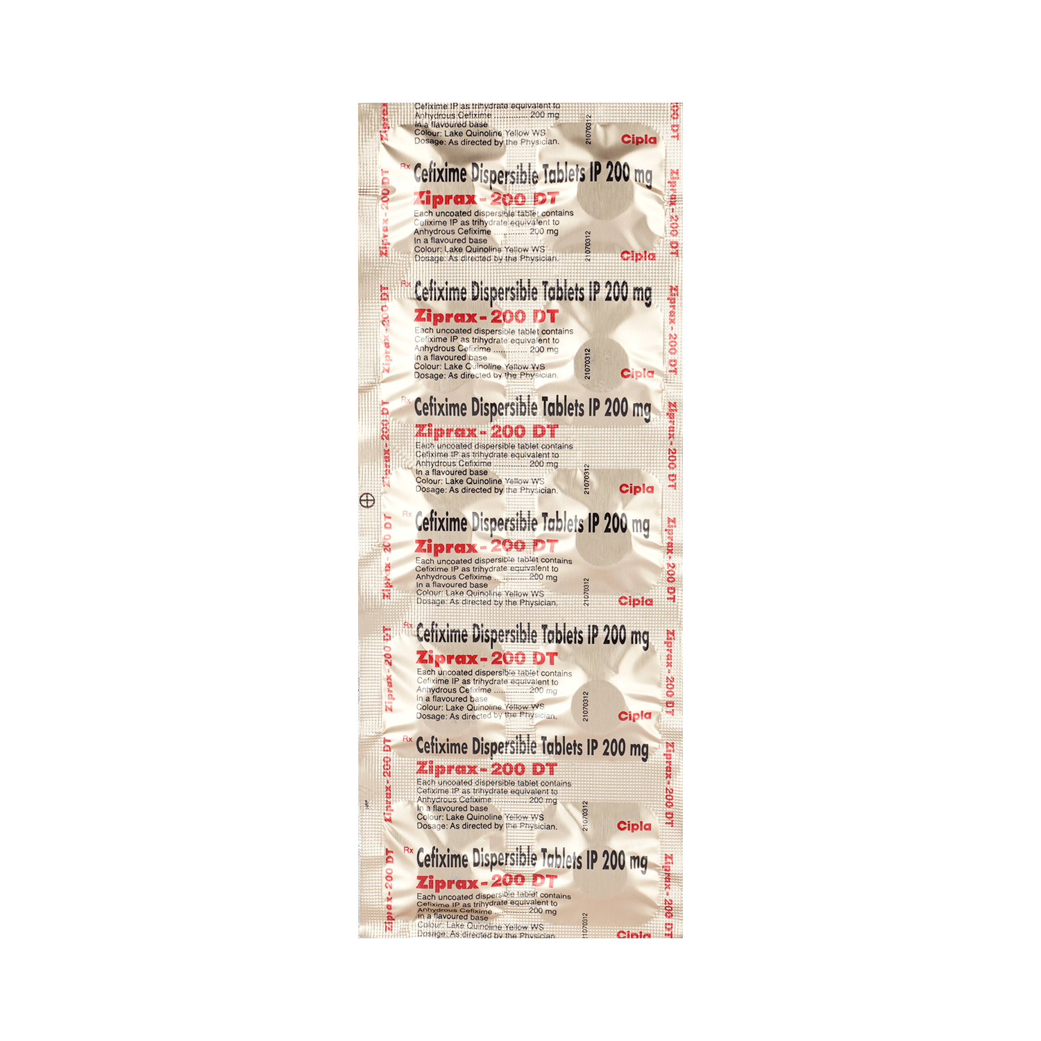 Ziprax 200 DT Tablet - Image 5