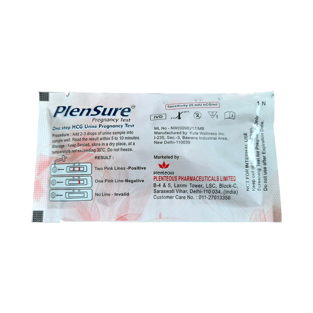 Plenteous Plensure Pregnancy Test Kit - Image 2