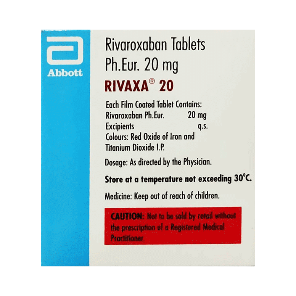 Rivaxa 20mg Tablet - Image 1