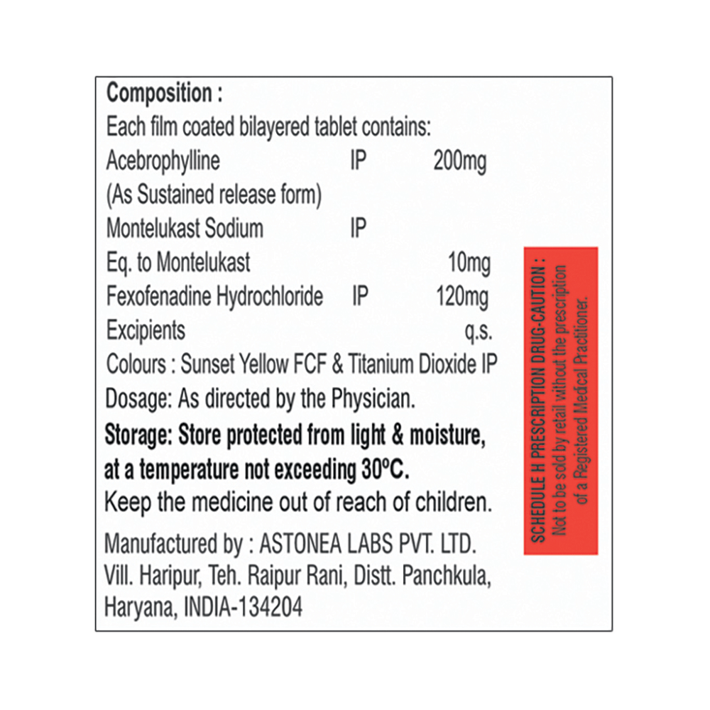 Clomont-FA Tablet SR - Image 2