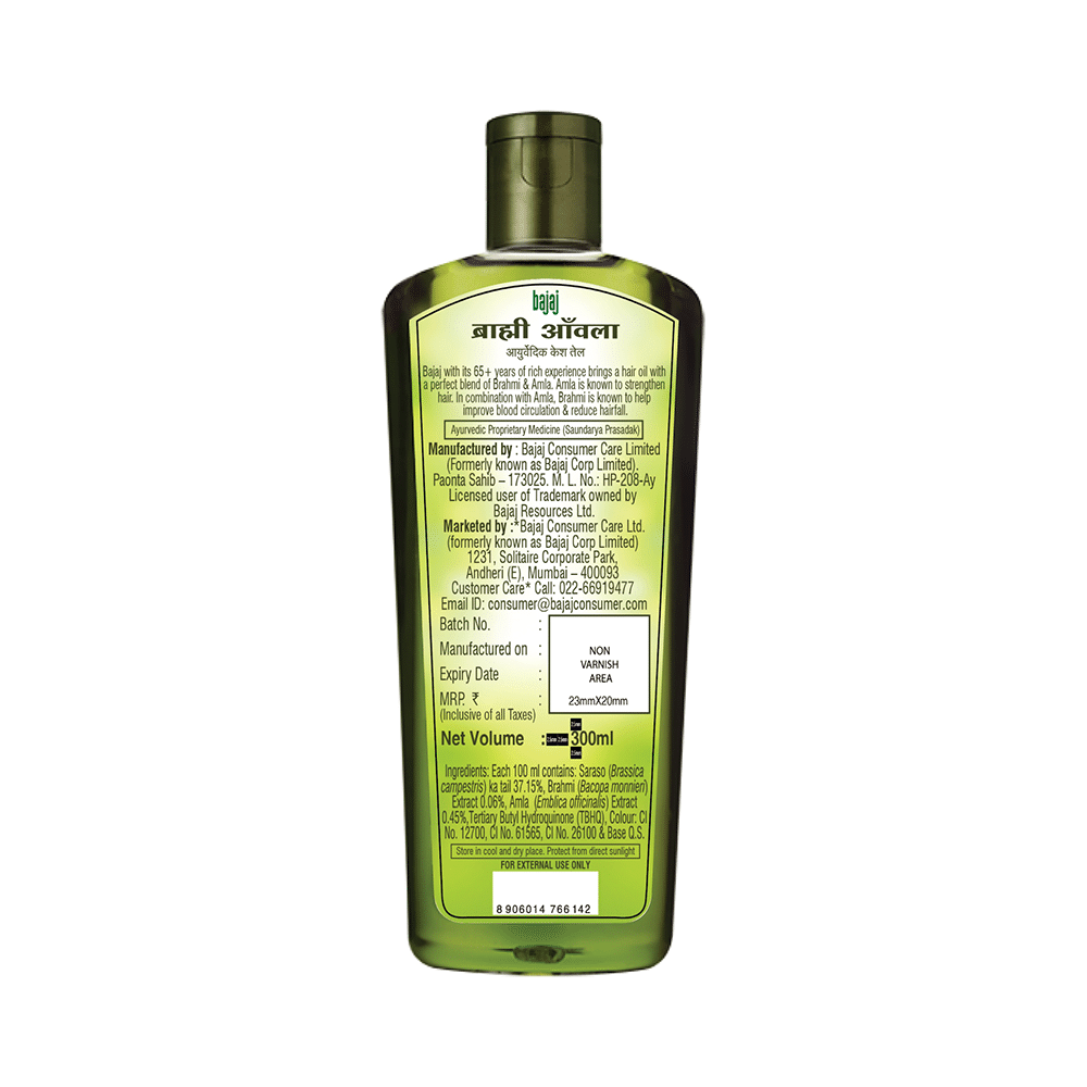 Bajaj Brahmi Amla Ayurvedic Hair Oil - Image 2