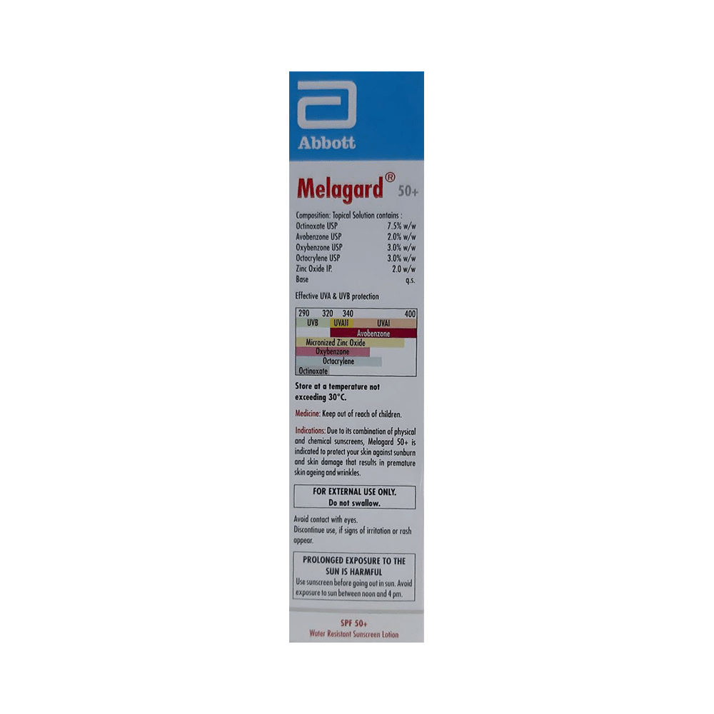 Melagard 50+ High Sun Protection Lotion - Image 3