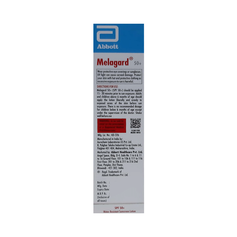 Melagard 50+ High Sun Protection Lotion - Image 2