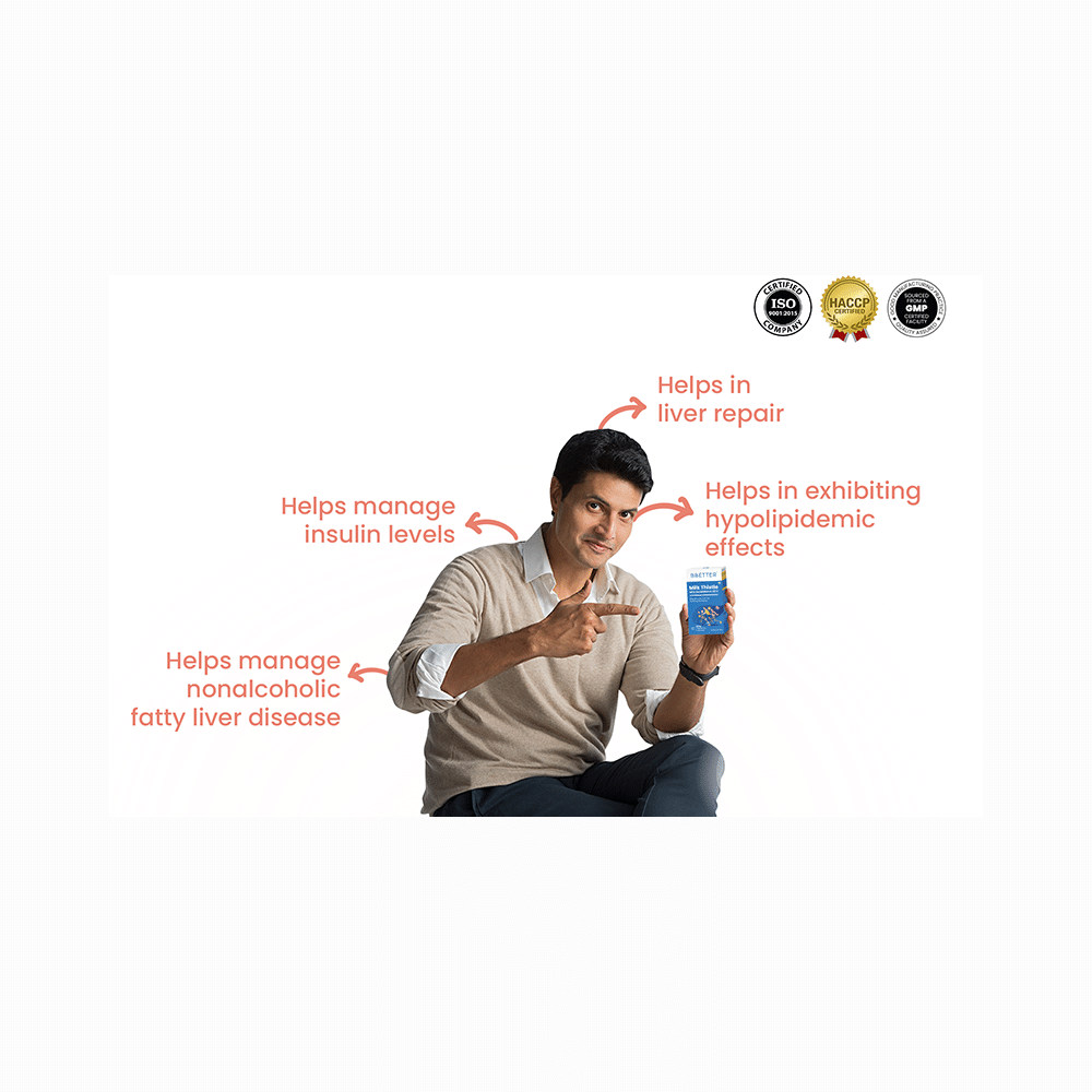 BBetter Milk Thistle with Dandelion & Vitamin E Capsule - Image 8