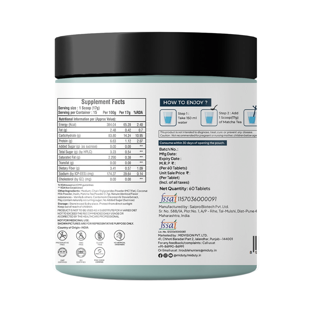 Miduty Matcha Tea - Image 2