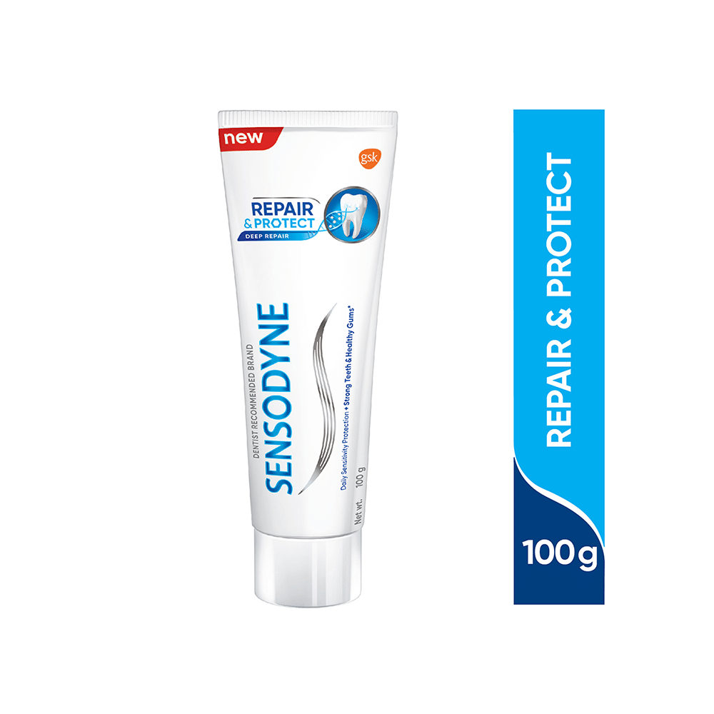 Combo Pack of Sensodyne Repair & Protect Sensitive Toothpaste (100gm) & Sensodyne Deep Clean Toothbrush - Image 8