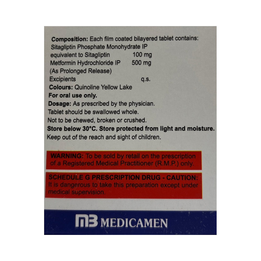 Sitawow M 100/500 Tablet - Image 2