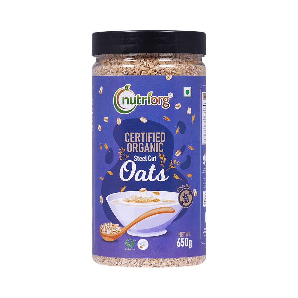 Nutriorg Certified Organic Steel Cut Oats - Image 1