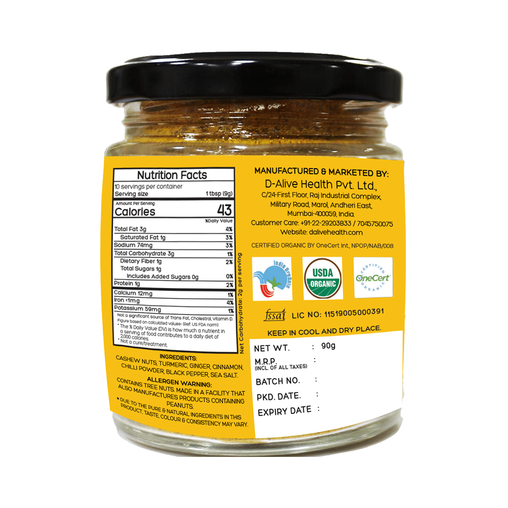 Honestly Organic Turmeric Latte Spice Mix - Image 2