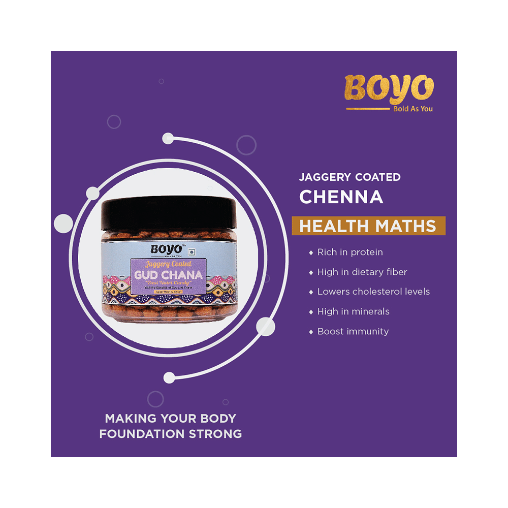 Boyo Jaggery Coated Gud Channa - Image 4