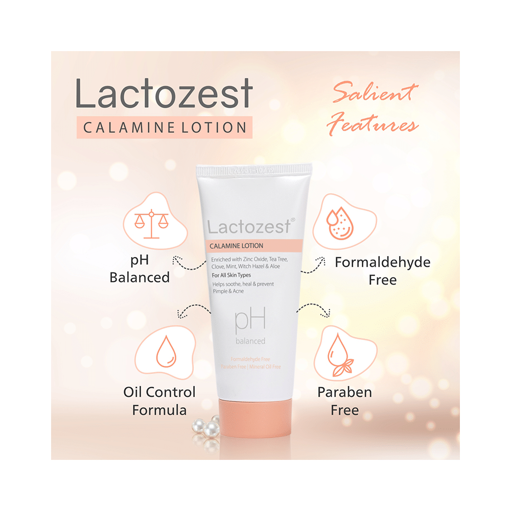 Lactozest PH Balanced Calamine Lotion (100ml Each) - Image 8