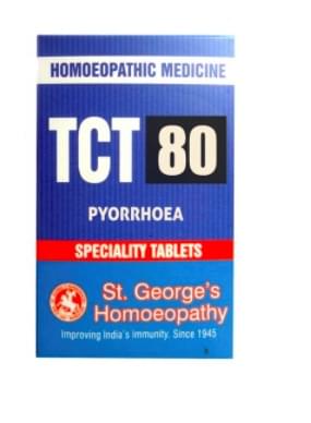St. George’s TCT 80 Pyorrhoea Tablet - Image 1