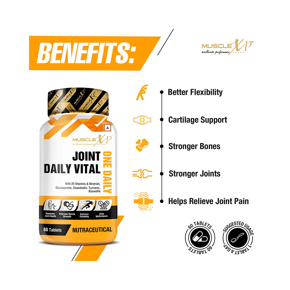 MuscleXP Joint Daily Vital One Daily Tablet - Image 8