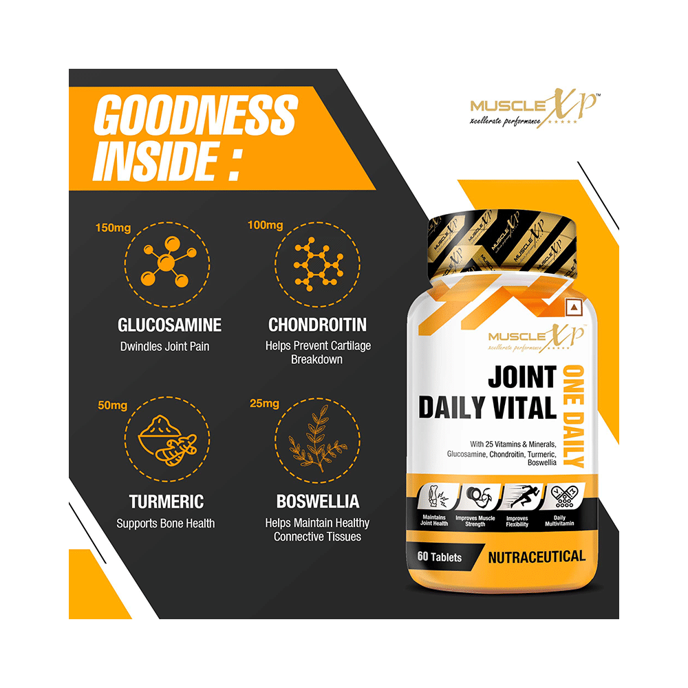 MuscleXP Joint Daily Vital One Daily Tablet - Image 7