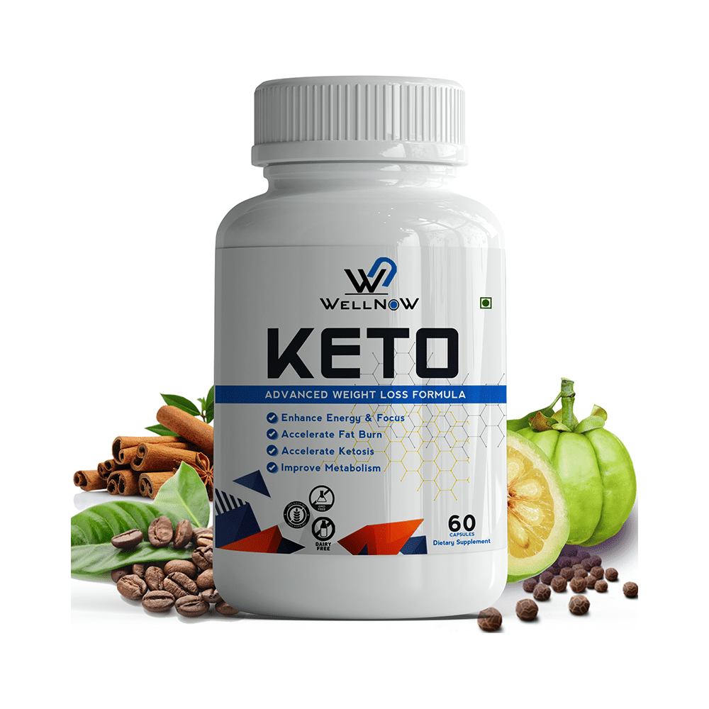 Wellnow Keto Capsules for Improved Metabolism, Fat Loss & Energy (60 Each) - Image 5