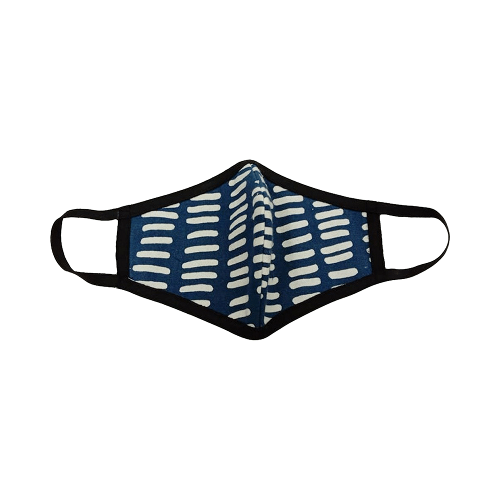 Masks4U Breatheasy Mask Blue and Black Punkto