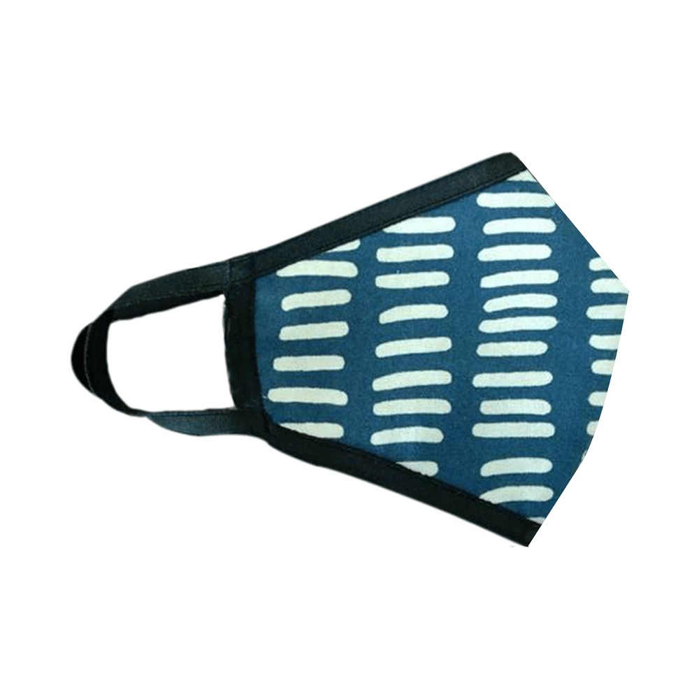 Masks4U Breatheasy Mask Blue and Black Punkto - Image 2