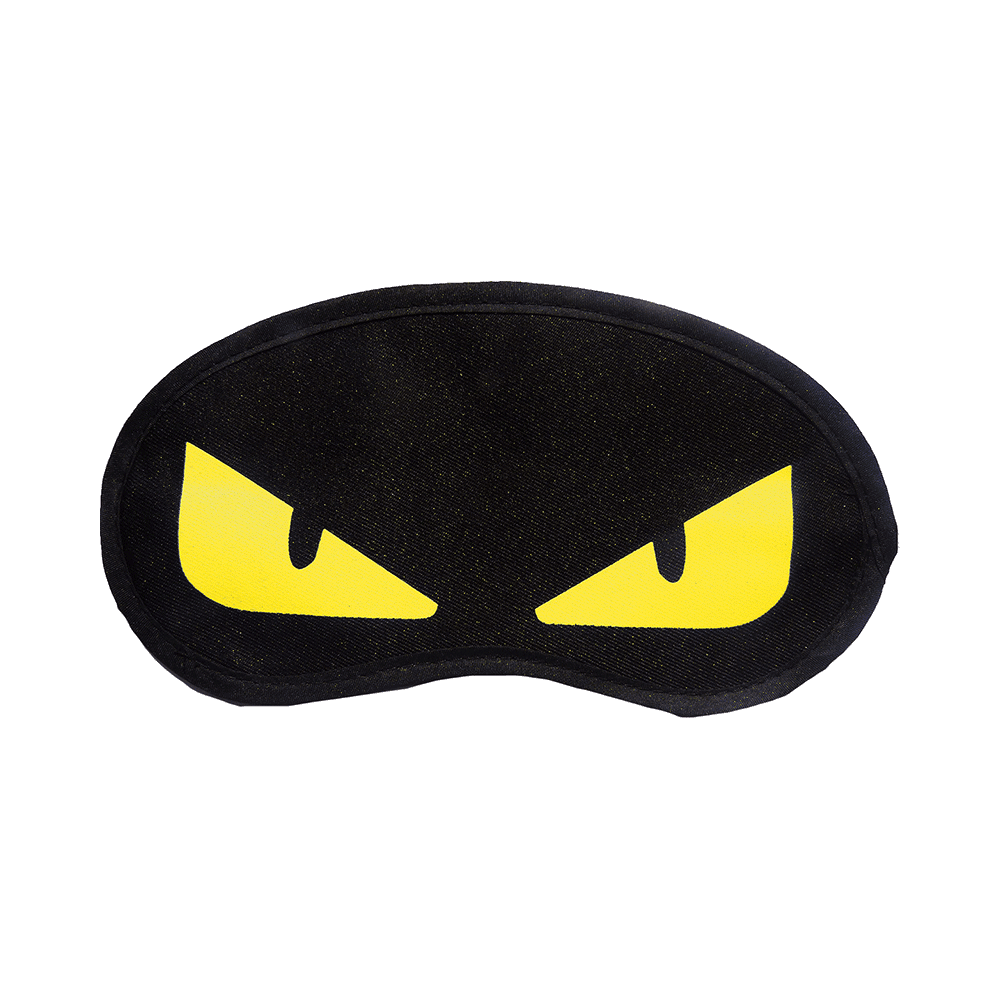 Jenna Sleeping Eye Mask for Insomnia, Puffy Eyes and Dark Circles Eye Yellow - Image 1
