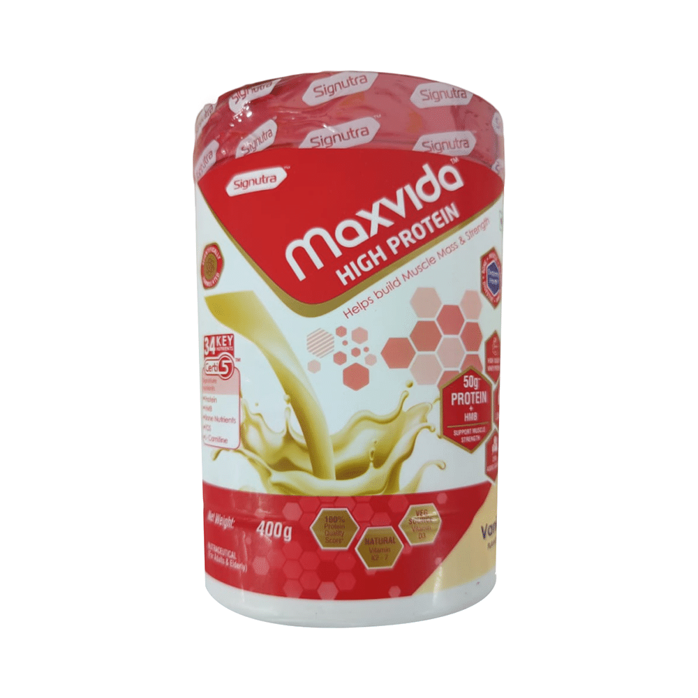 Maxvida High Protein Powder Vanilla