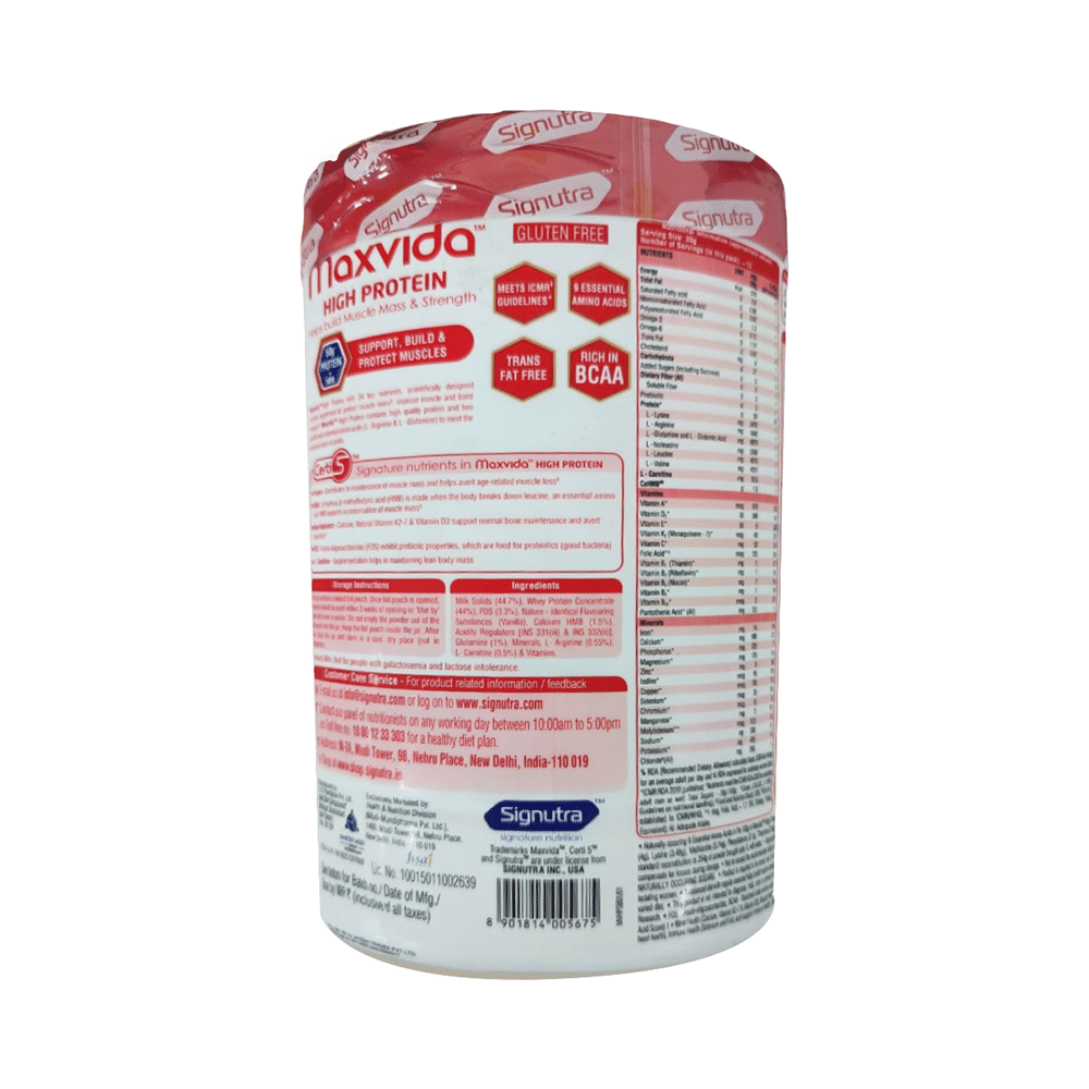 Maxvida High Protein Powder Vanilla - Image 2