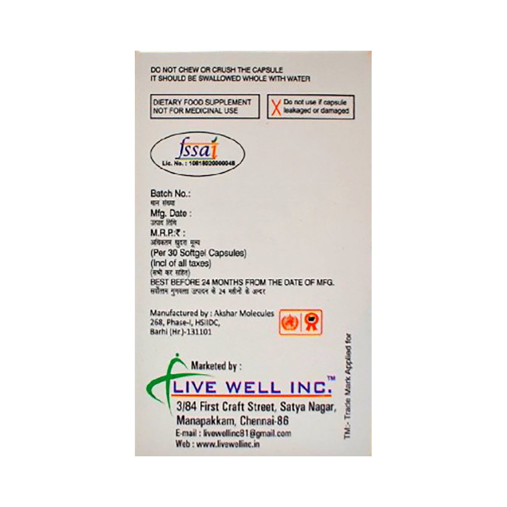 Livflax Soft Gelatin Capsule - Image 2