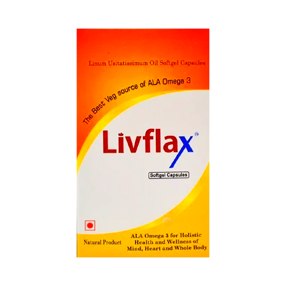 Livflax Soft Gelatin Capsule - Image 1