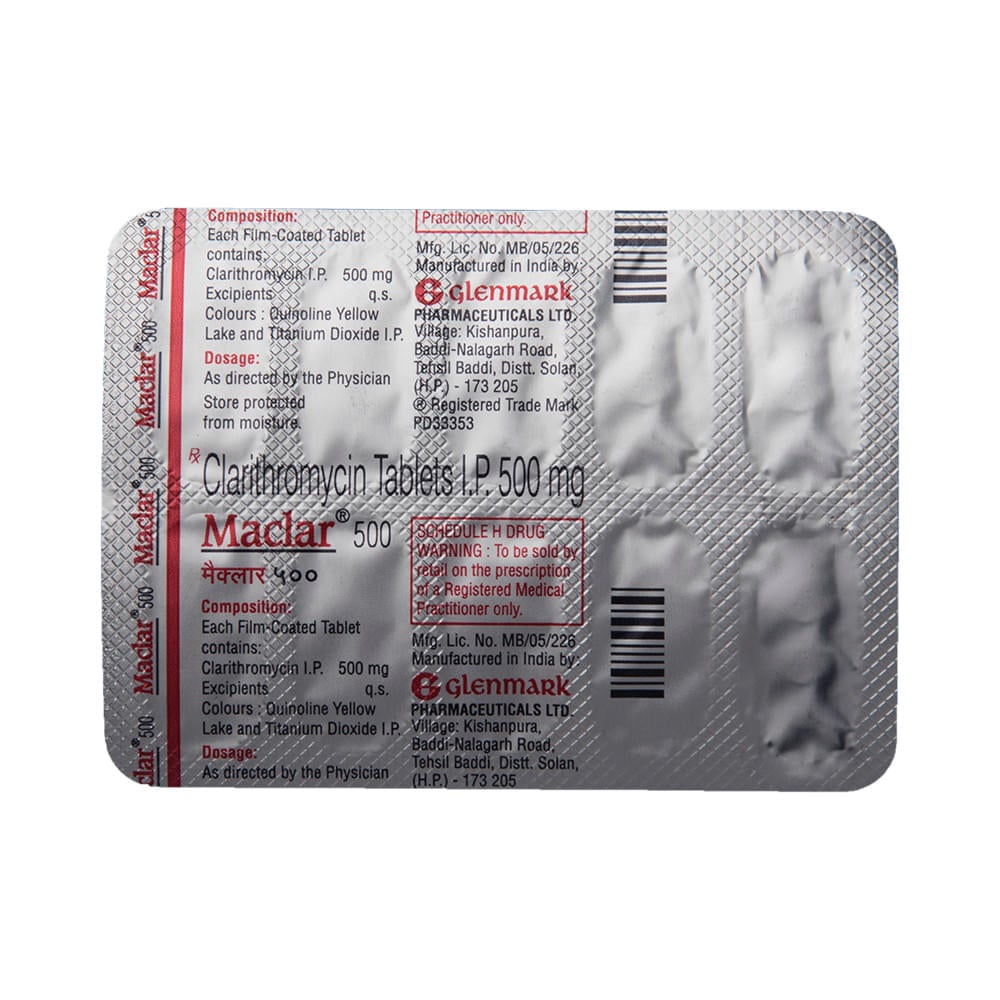 Maclar 500 Tablet - Image 5