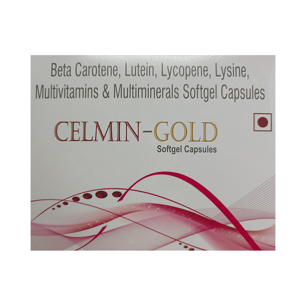 Celmin Gold Soft Gelatin Capsule
