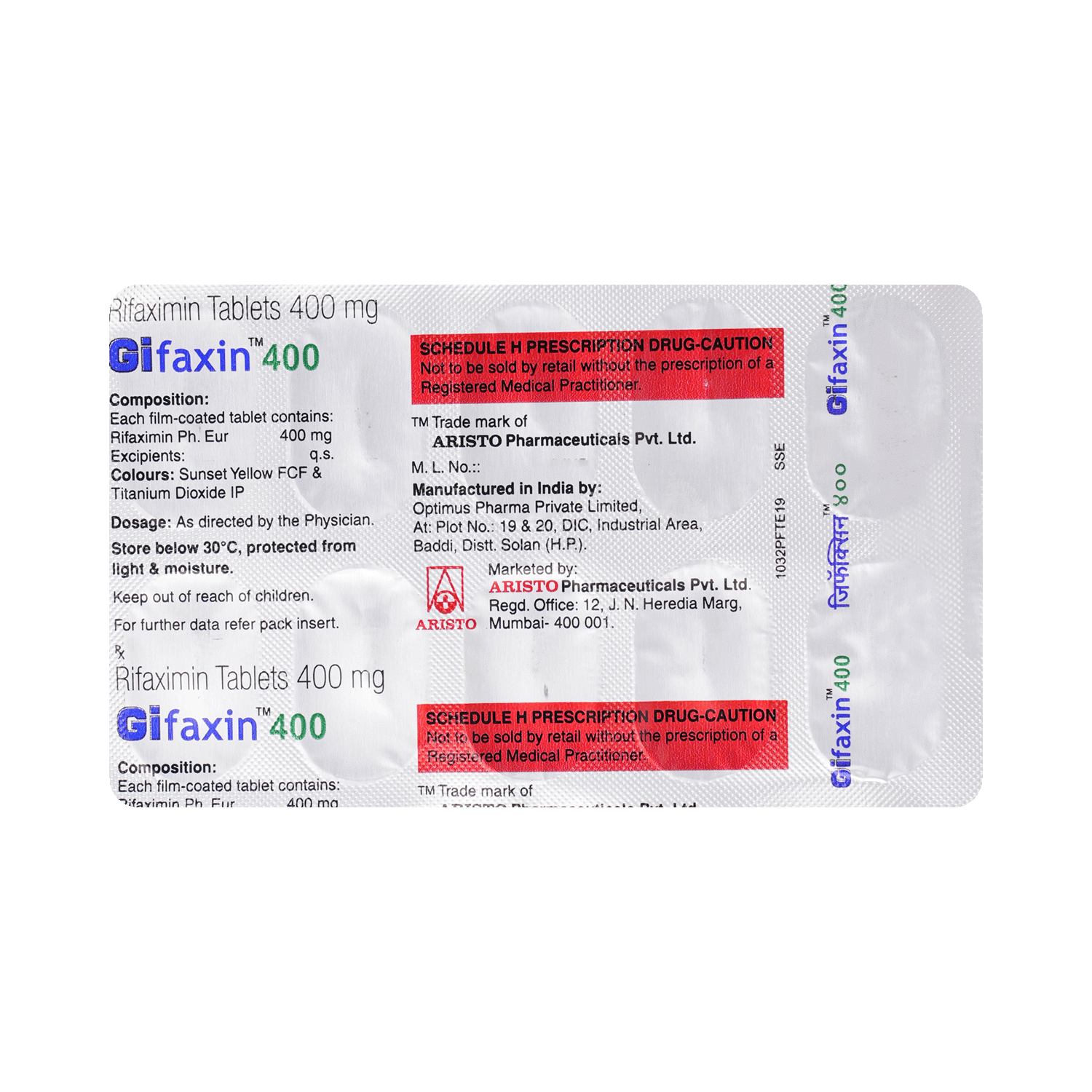 Gifaxin  400 Tablet - Image 3