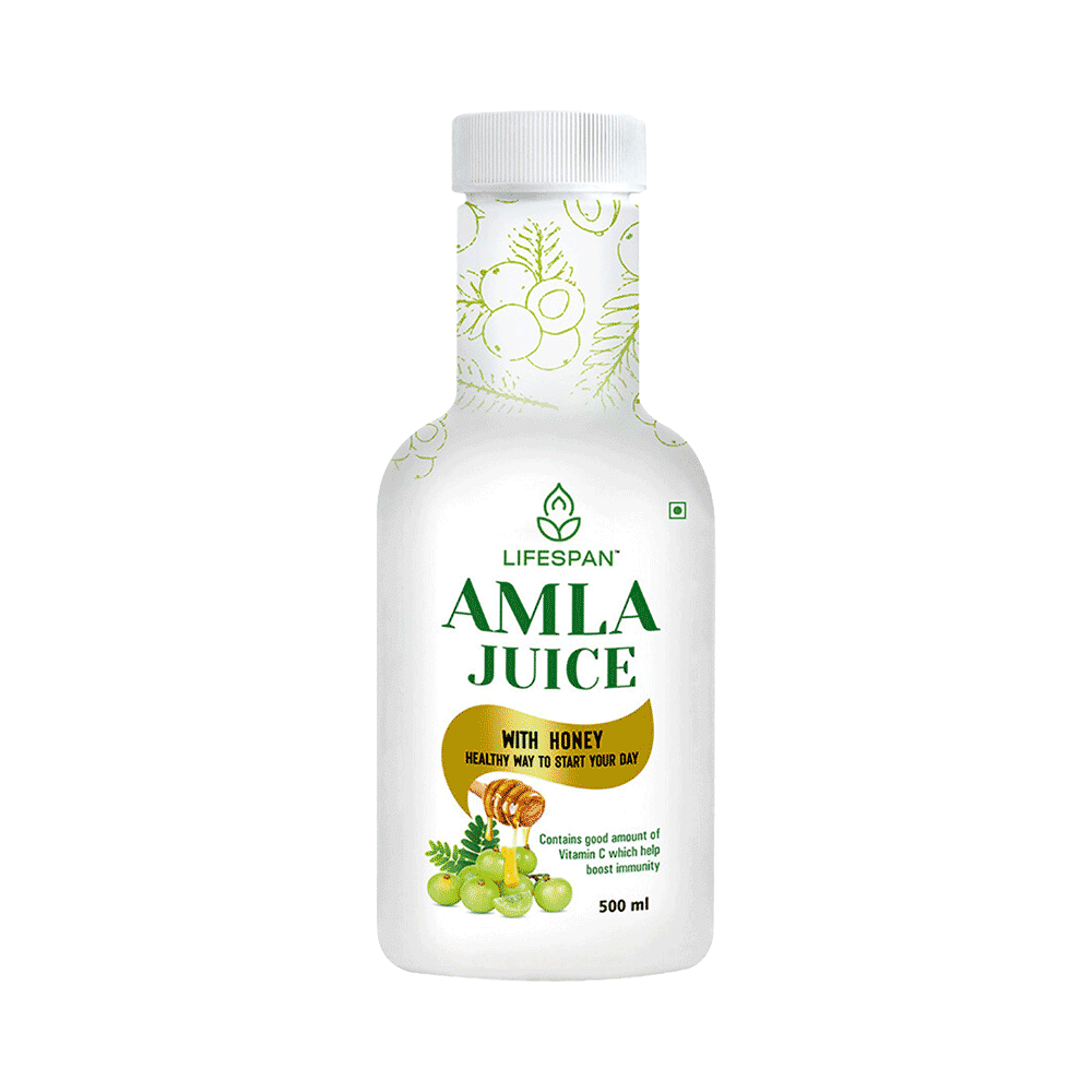 Lifespan Amla Juice with Honey | Immunity Boost | Organic & Natural Juice | No Added Sugar - Image 1