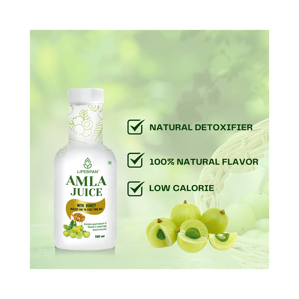 Lifespan Amla Juice with Honey | Immunity Boost | Organic & Natural Juice | No Added Sugar - Image 6