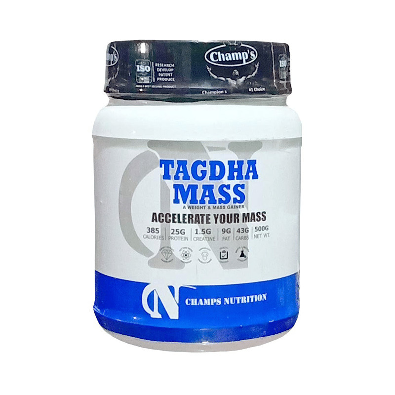 Champs Nutrition Tagdha Mass Gainer Powder Vanilla