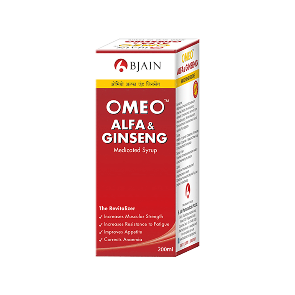 Bjain Omeo Alfa & Ginseng Syrup - Image 1