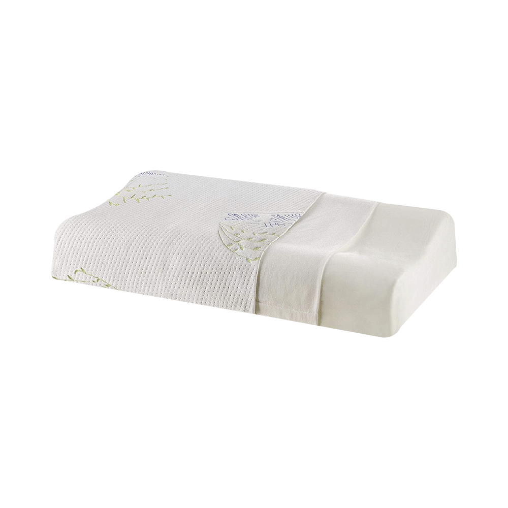 The White Willow Cervical Orthopedic Memory Foam Contour Pillow King - Image 1
