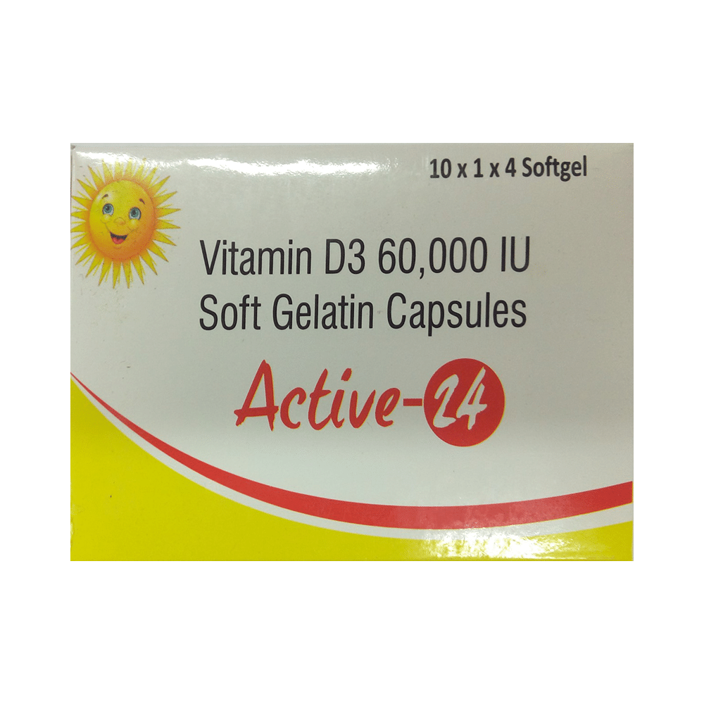 Active 24 Soft Gelatin Capsule - Image 1