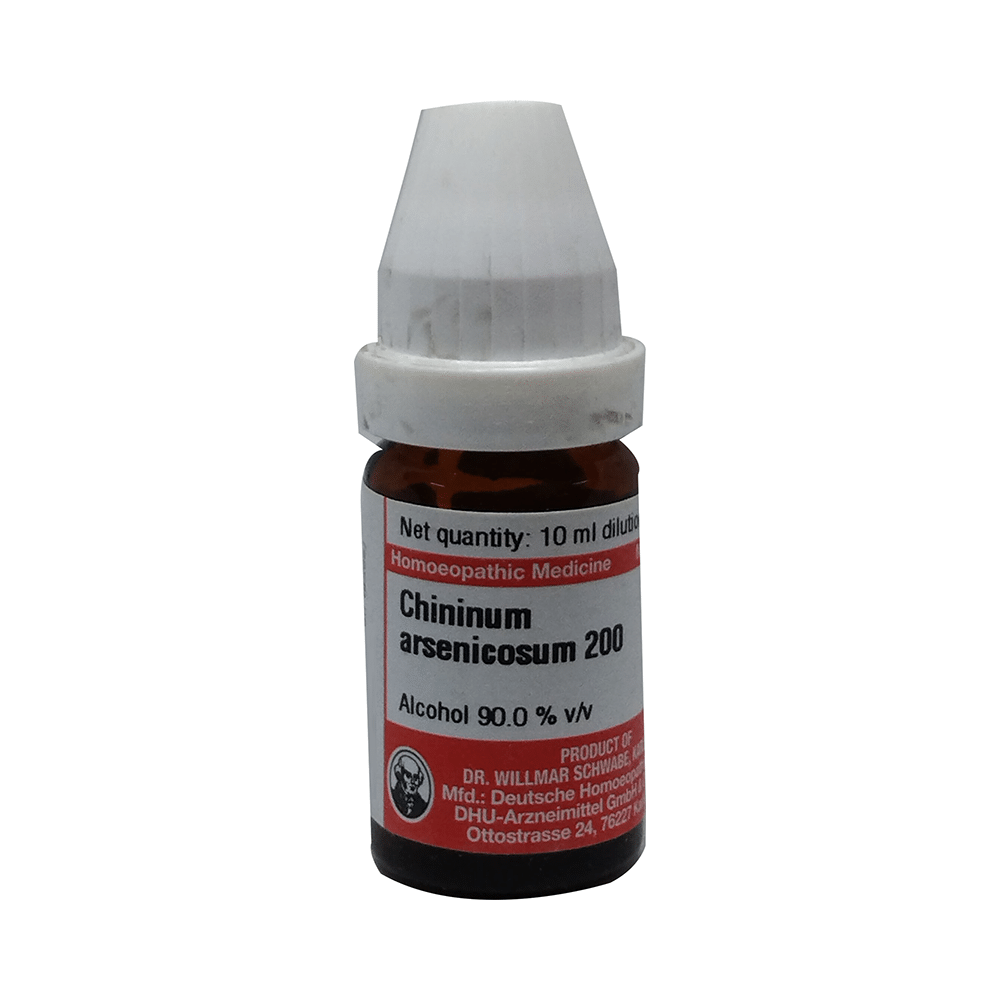 Dr Willmar Schwabe Germany Chininum Arsenicosum Dilution 200