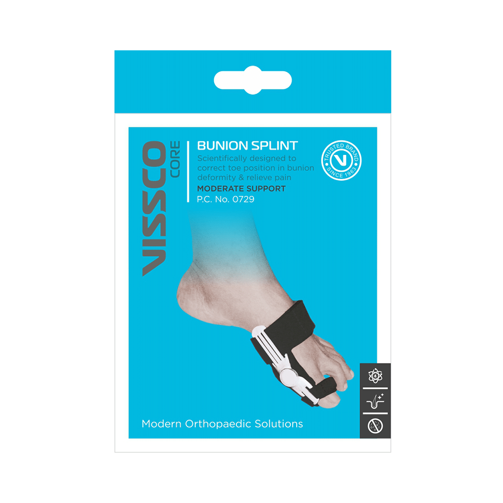Vissco Core Bunion Splint 0729 Universal Black - Image 2