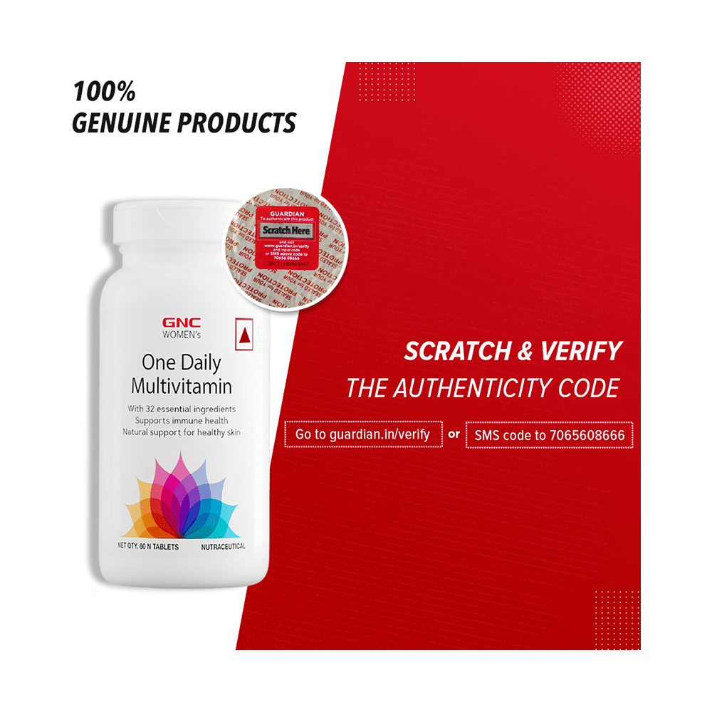 GNC Women's One Daily Multivitamin | For Overall Health & Wellness | Tablet - Image 6