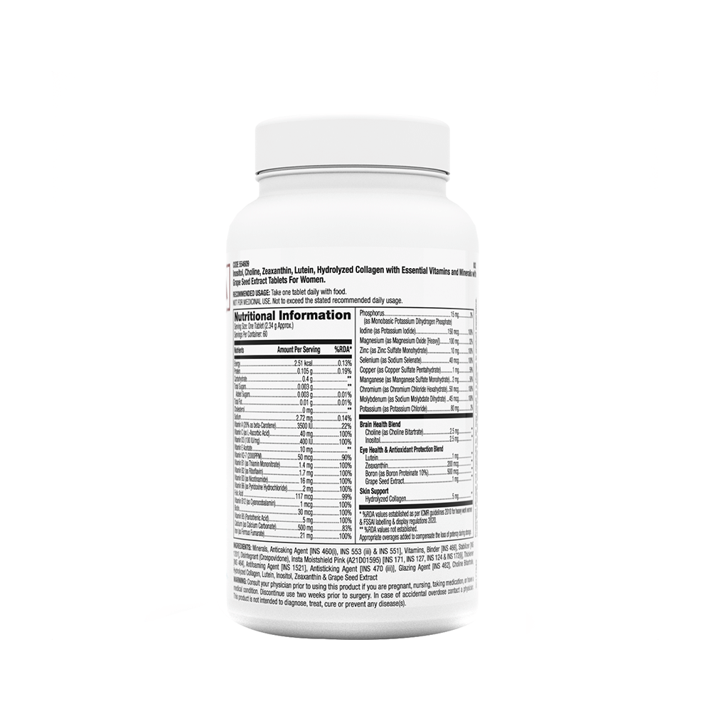 GNC Women's One Daily Multivitamin | For Overall Health & Wellness | Tablet - Image 2